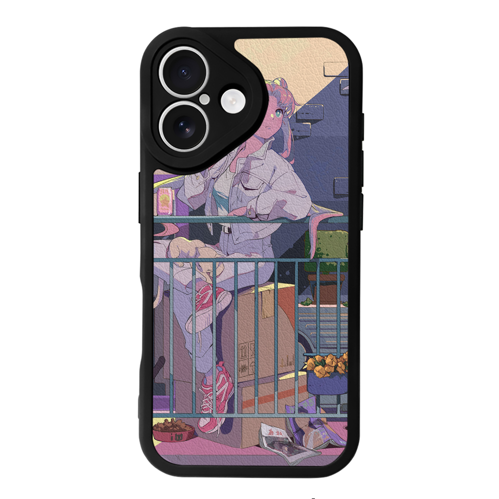 （画像用） 美少女戦士セーラームーン Sailor Moon 【iPhone 16シリーズ対応】シリコンスマホケース（レザー調） 材質：シリコン